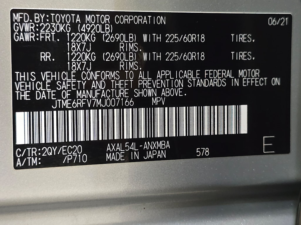 Thumbnail: 2021 Toyota RAV4 - 21