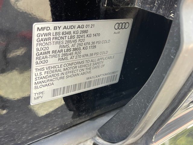 2021 Audi Q7 Premium Plus 20