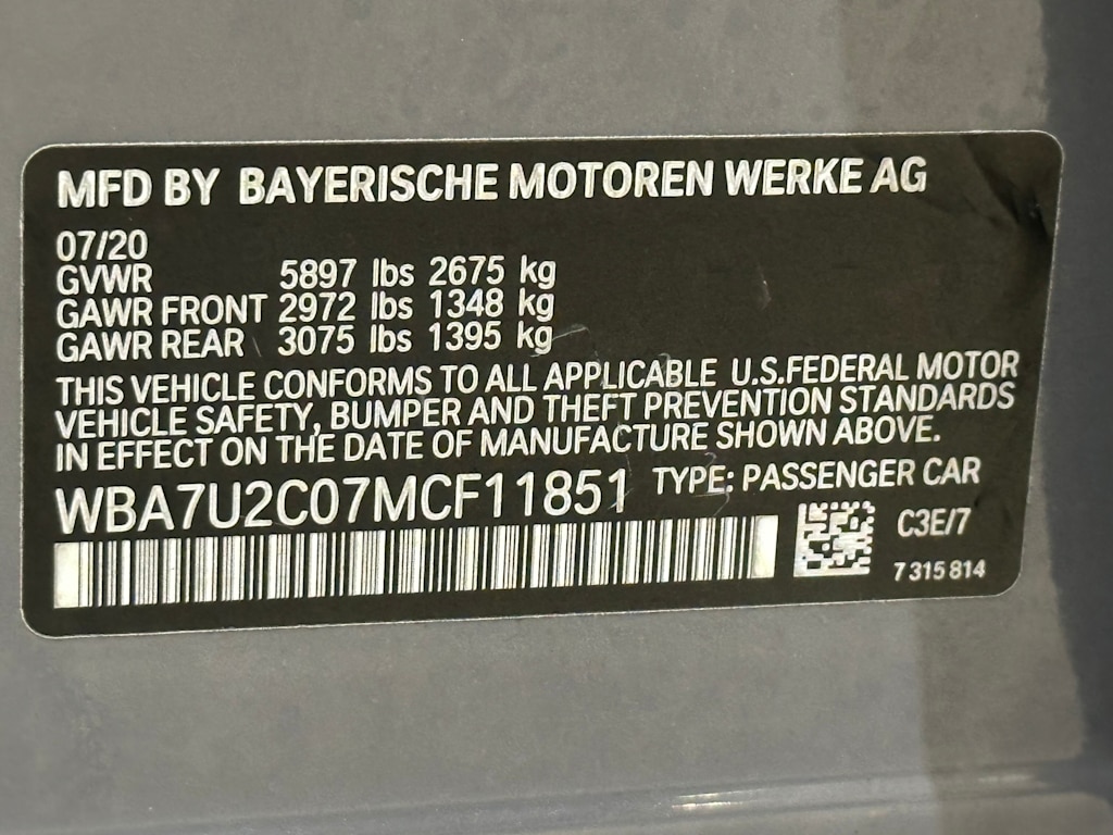 Thumbnail: 2021 BMW 7 Series - 20