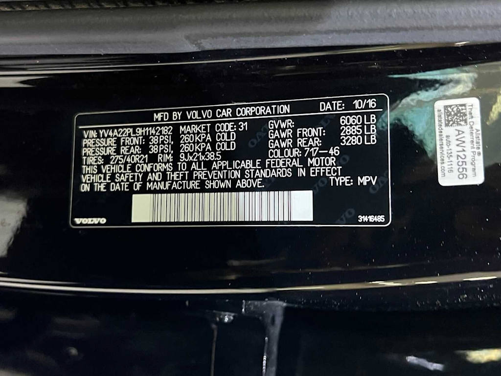 Thumbnail: 2017 Volvo XC90 - 19