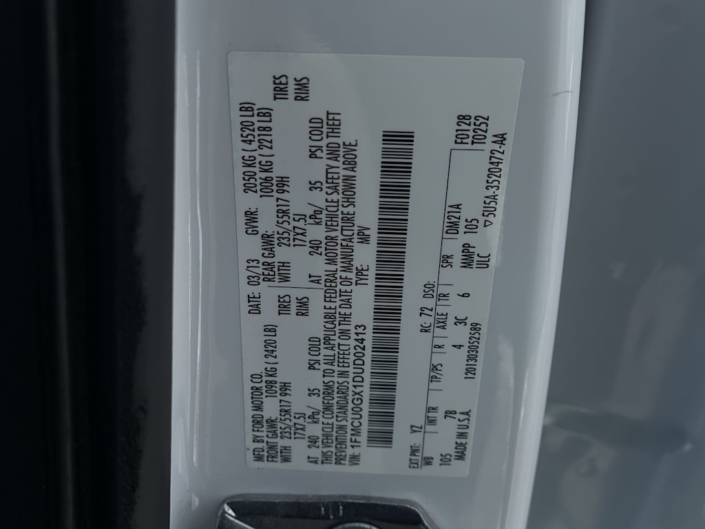 Thumbnail: 2013 Ford Escape - 19