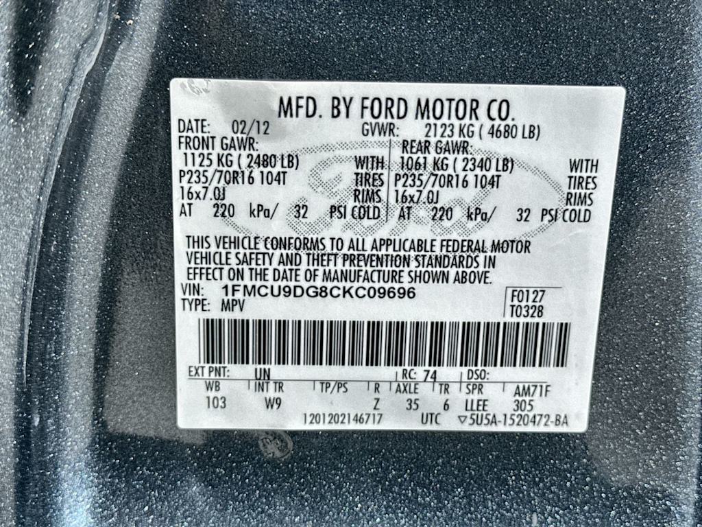 Thumbnail: 2012 Ford Escape - 19