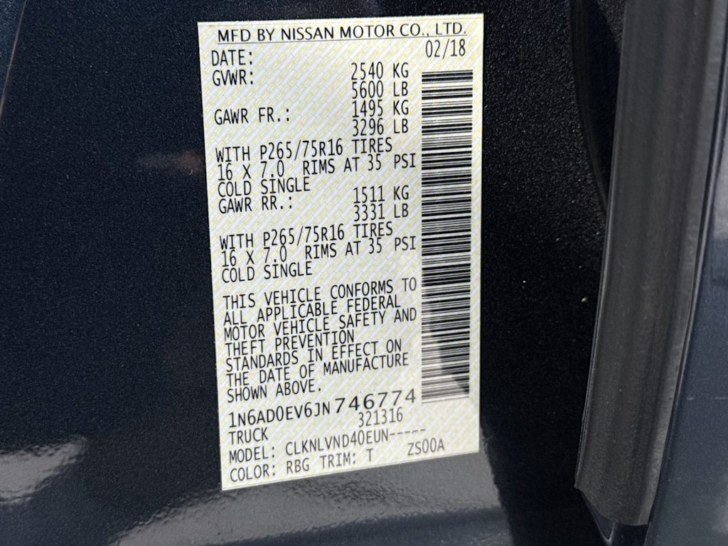 Thumbnail: 2018 Nissan Frontier - 18