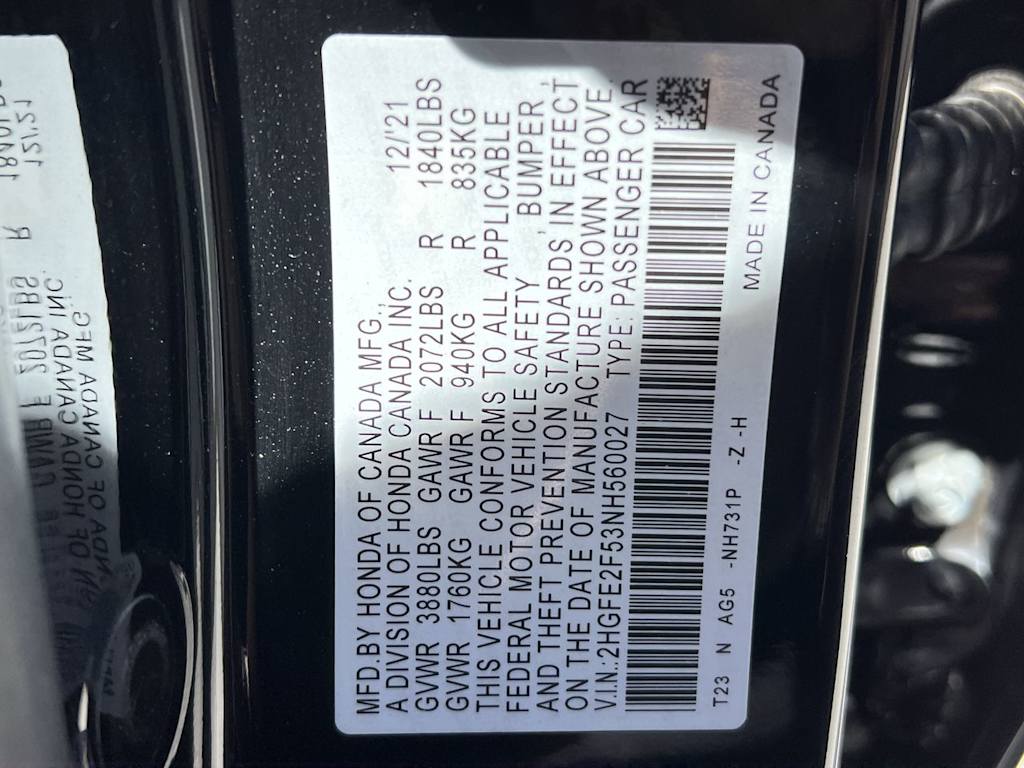 Thumbnail: 2022 Honda Civic - 18