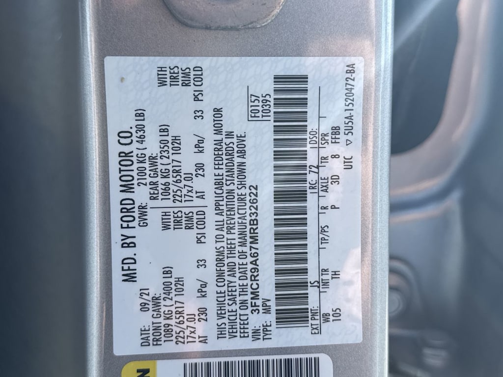 Thumbnail: 2021 Ford Bronco Sport - 19