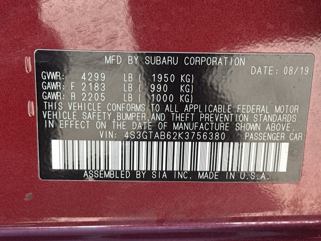 Thumbnail: 2019 Subaru Impreza - 20