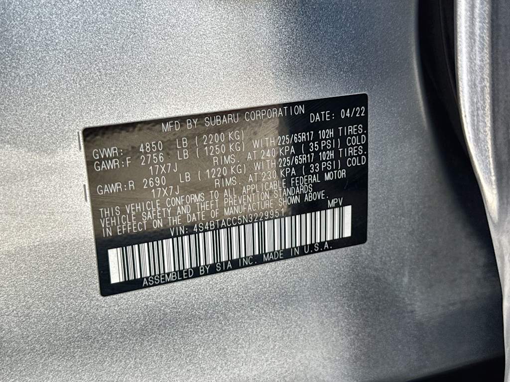 Thumbnail: 2022 Subaru Outback - 19