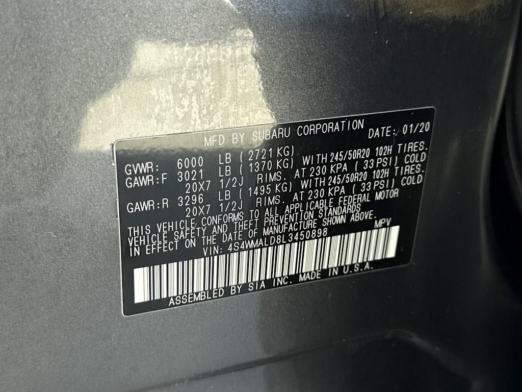 Thumbnail: 2020 Subaru Ascent - 19