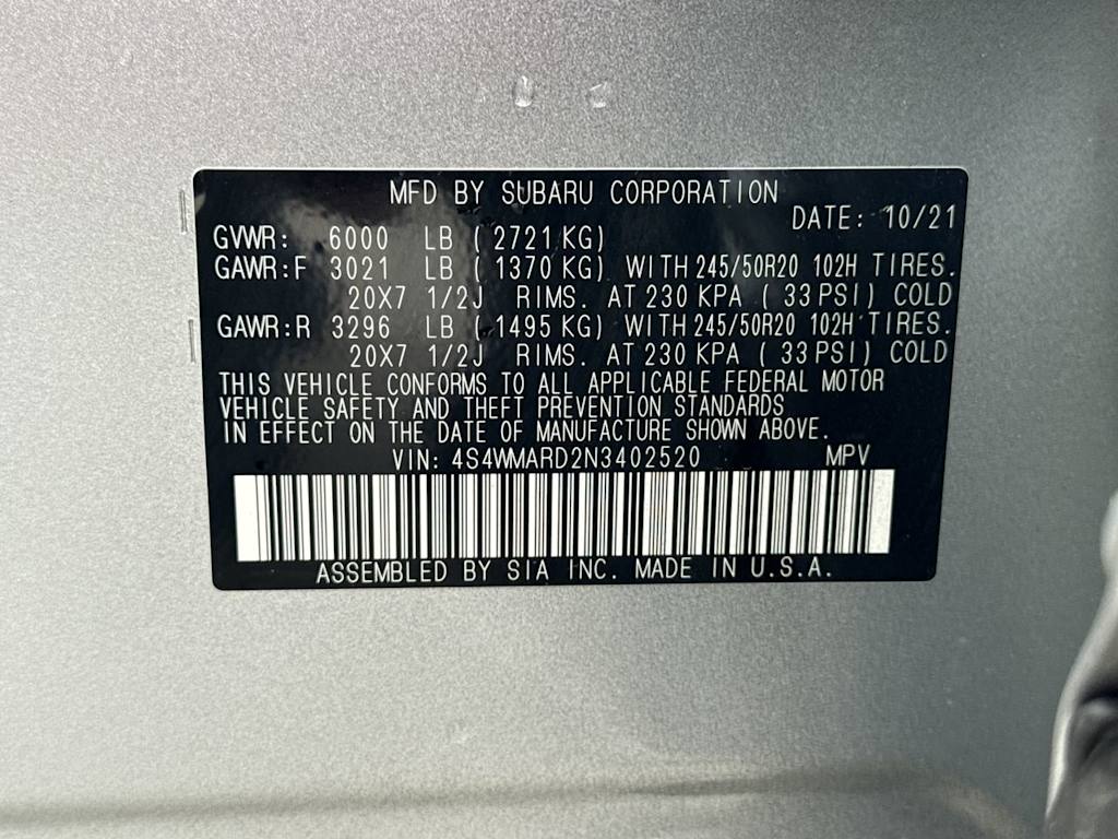 Thumbnail: 2022 Subaru Ascent - 18