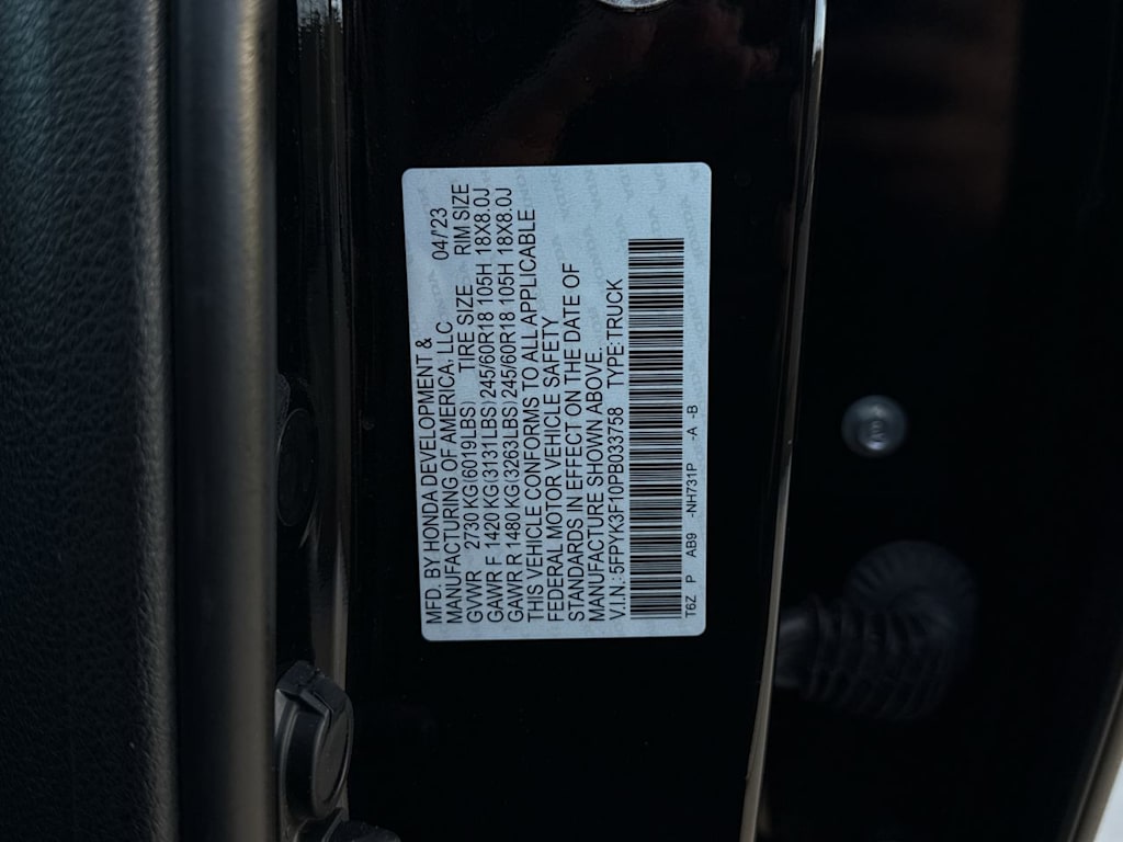 Thumbnail: 2023 Honda Ridgeline - 19