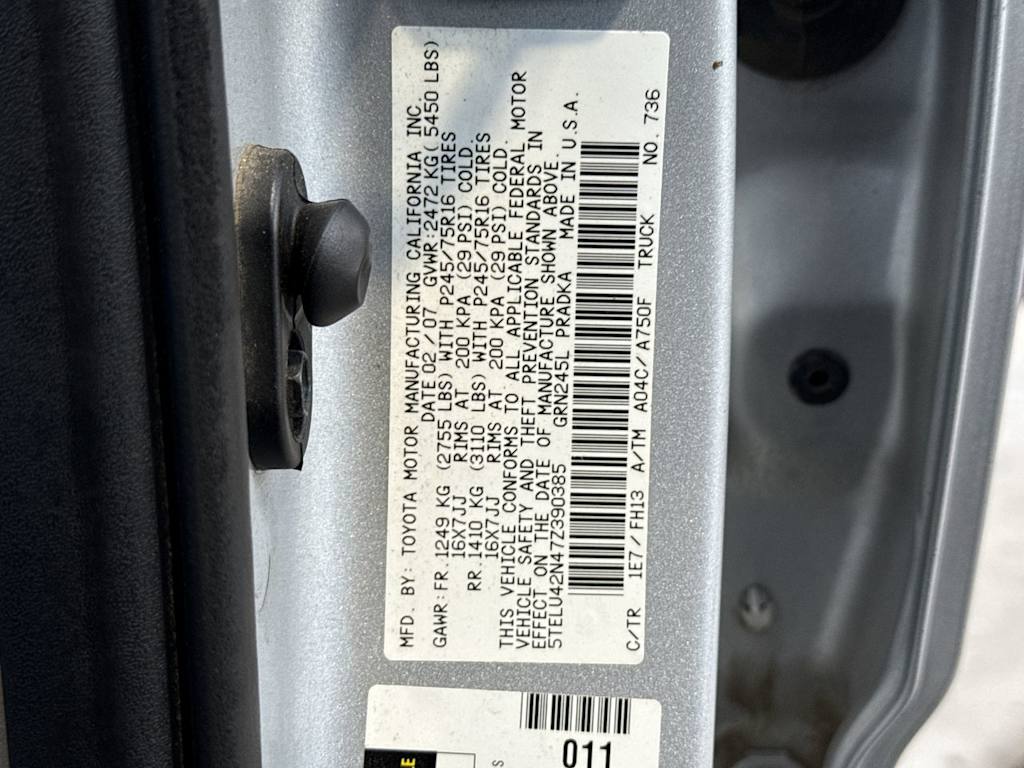 Thumbnail: 2007 Toyota Tacoma - 20