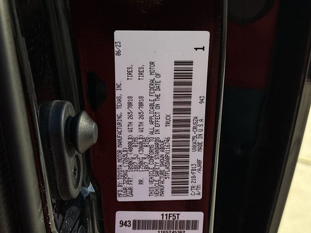 Thumbnail: 2023 Toyota Tundra - 18