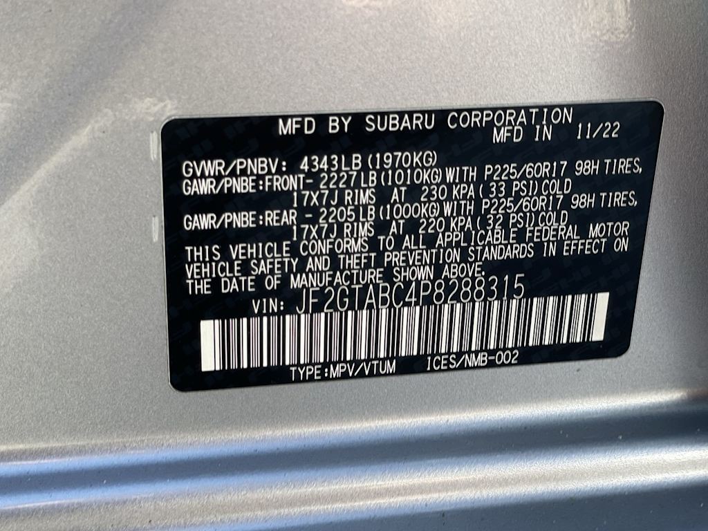 Thumbnail: 2023 Subaru Crosstrek - 19