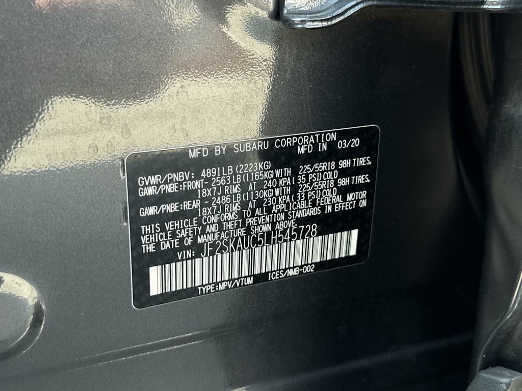 Thumbnail: 2020 Subaru Forester - 19
