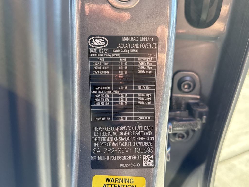 Thumbnail: 2021 Land Rover Range Rover Evoque - 18