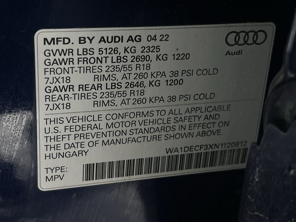 2022 Audi Q3 Premium 18