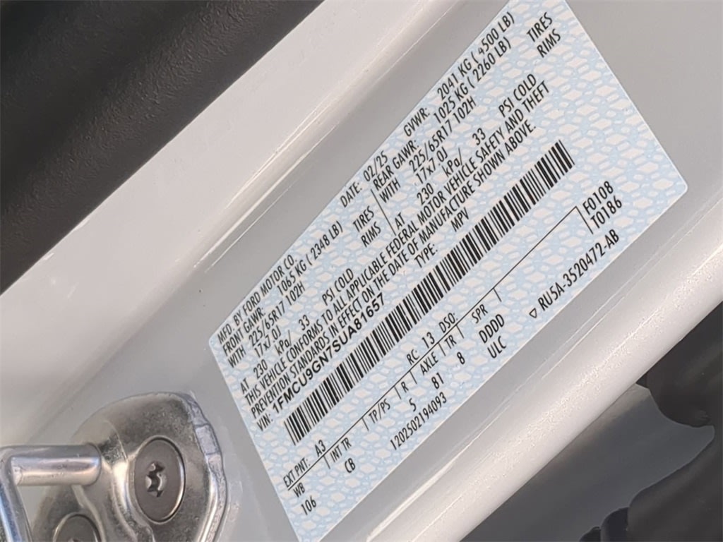 2025 Ford Escape Active 18