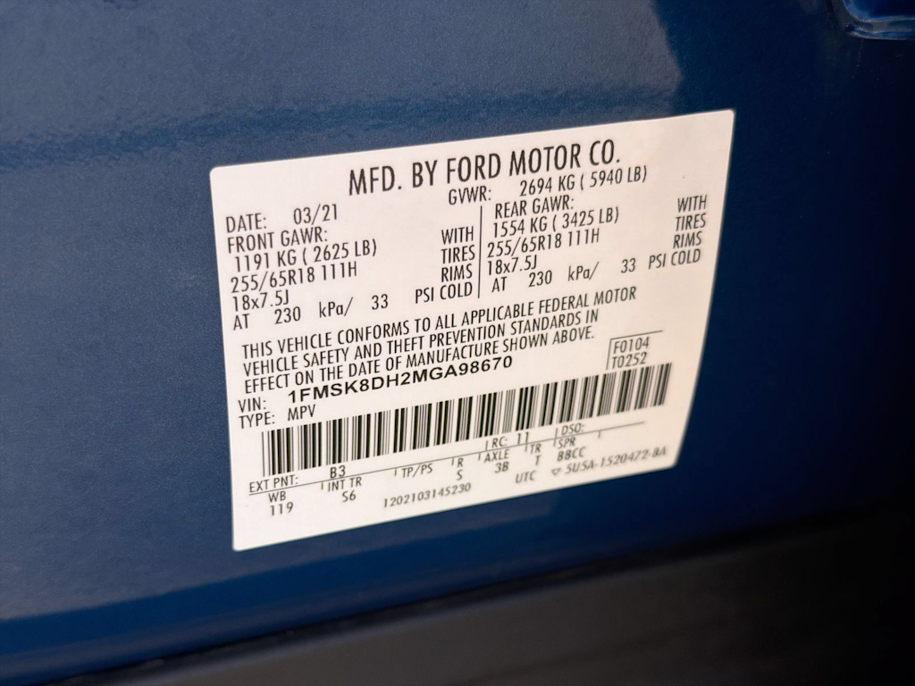 Thumbnail: 2021 Ford Explorer - 20