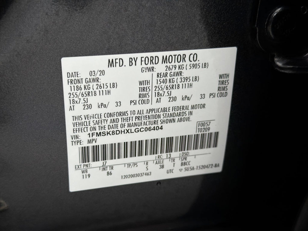 Thumbnail: 2020 Ford Explorer - 20