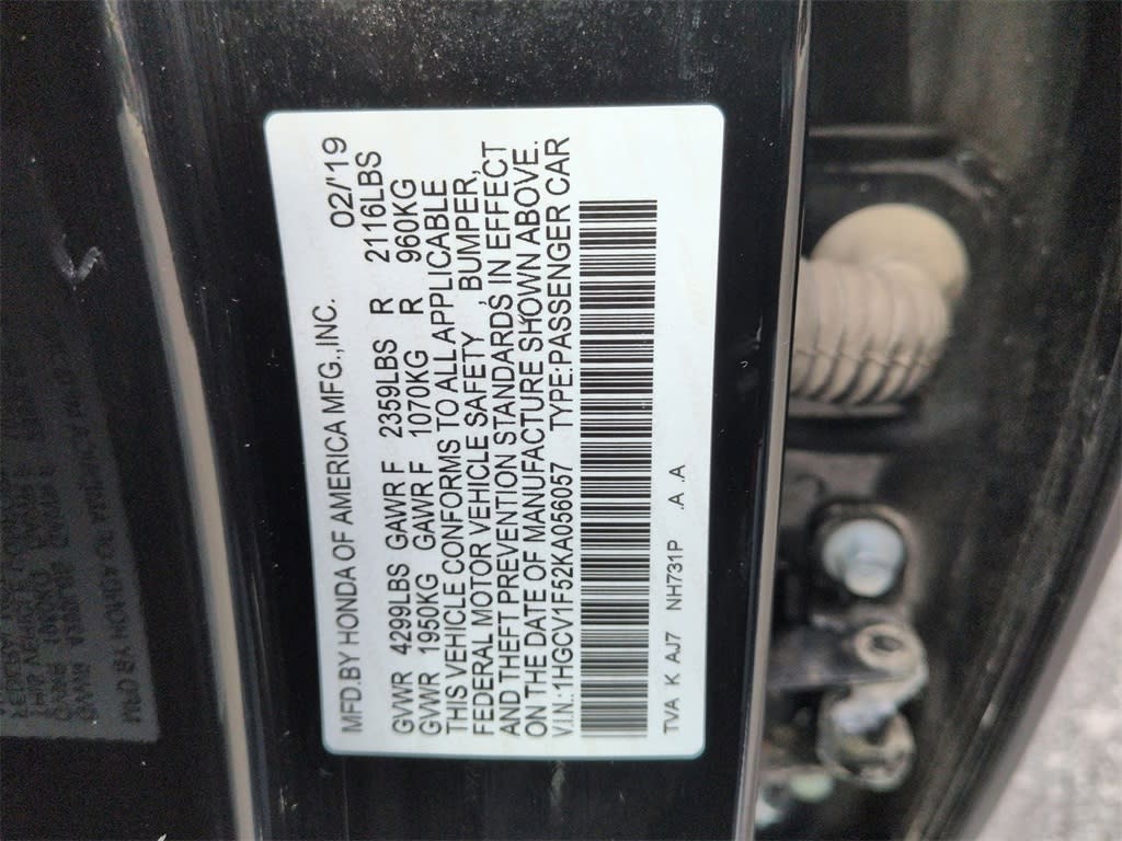 Thumbnail: 2019 Honda Accord - 18