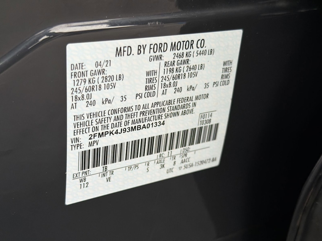 Thumbnail: 2021 Ford Edge - 18