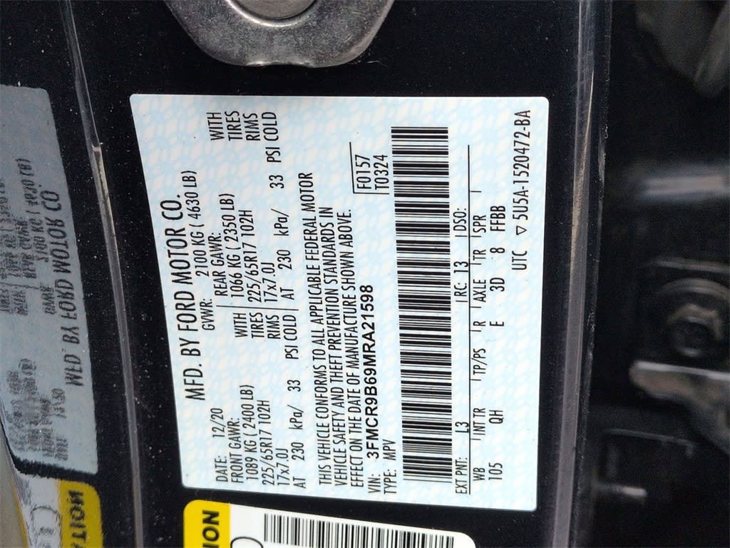 Thumbnail: 2021 Ford Bronco Sport - 17