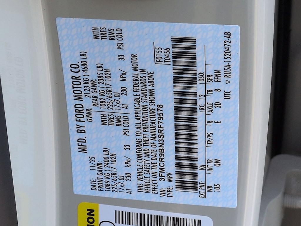 Thumbnail: 2025 Ford Bronco Sport - 19