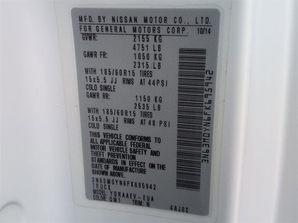 Thumbnail: 2015 Chevrolet City Express - 16