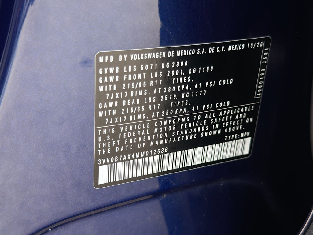 Thumbnail: 2021 Volkswagen Tiguan - 19