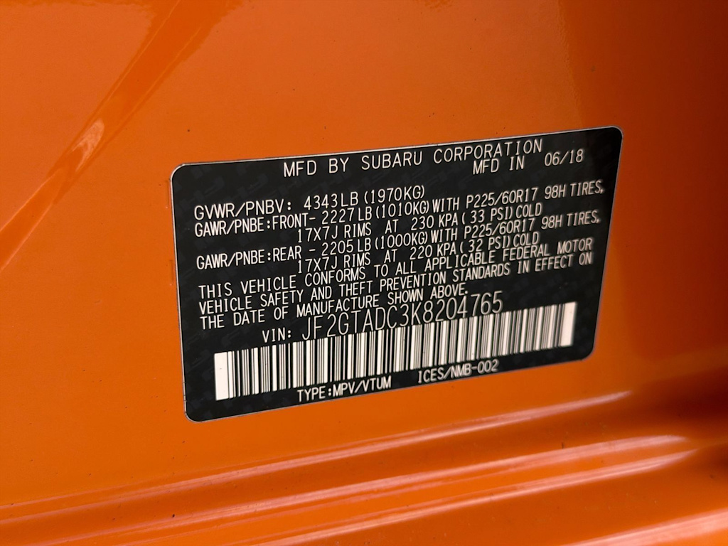 Thumbnail: 2019 Subaru Crosstrek - 18
