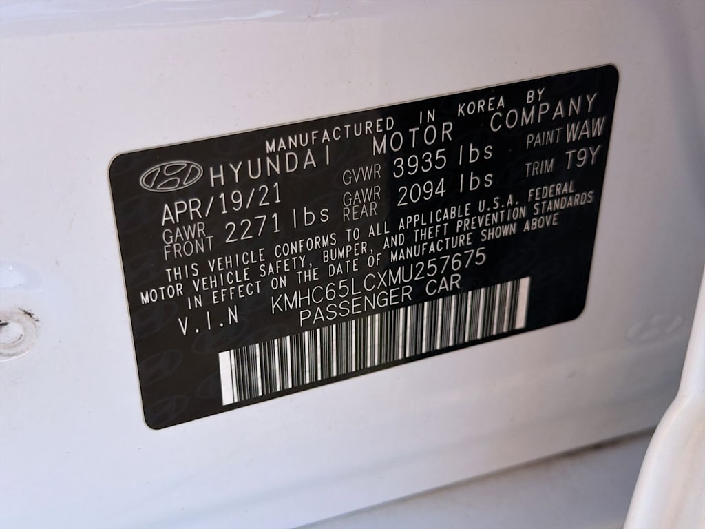 Thumbnail: 2021 Hyundai Ioniq - 19