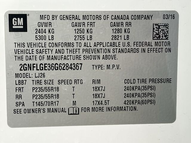 2016 Chevrolet Equinox LTZ 16