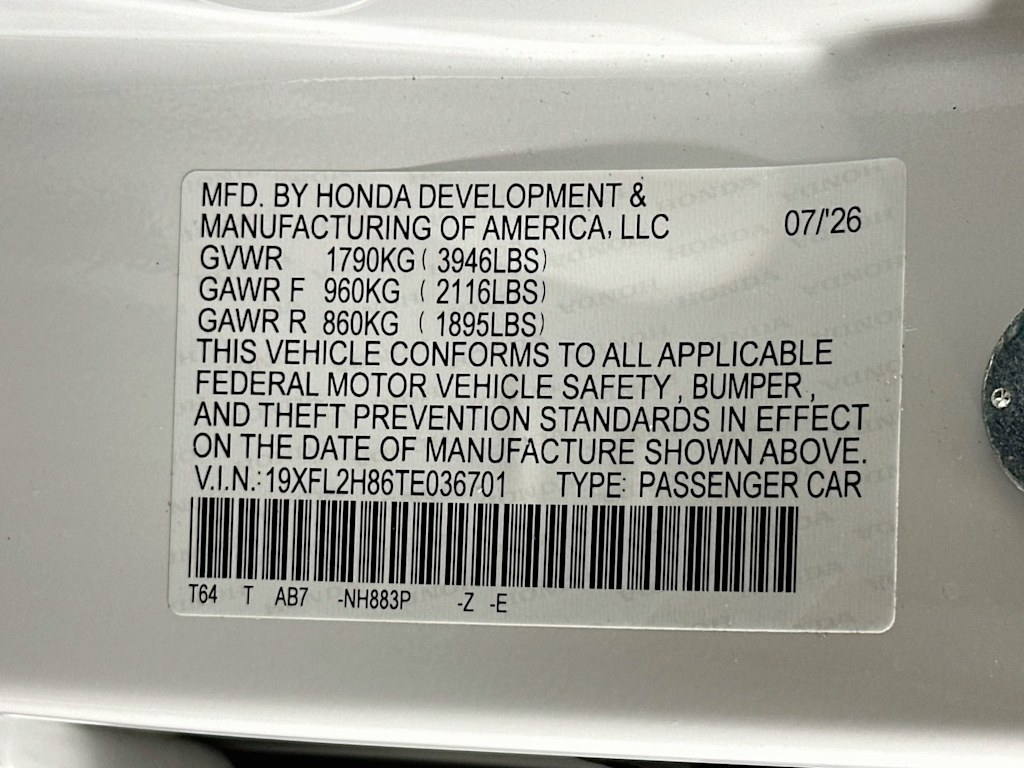 Thumbnail: 2026 Honda Civic - 21