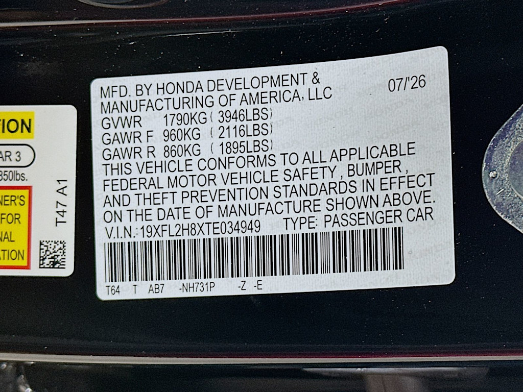 Thumbnail: 2026 Honda Civic - 21