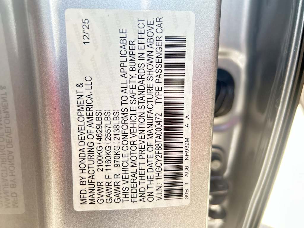Thumbnail: 2026 Honda Accord - 12