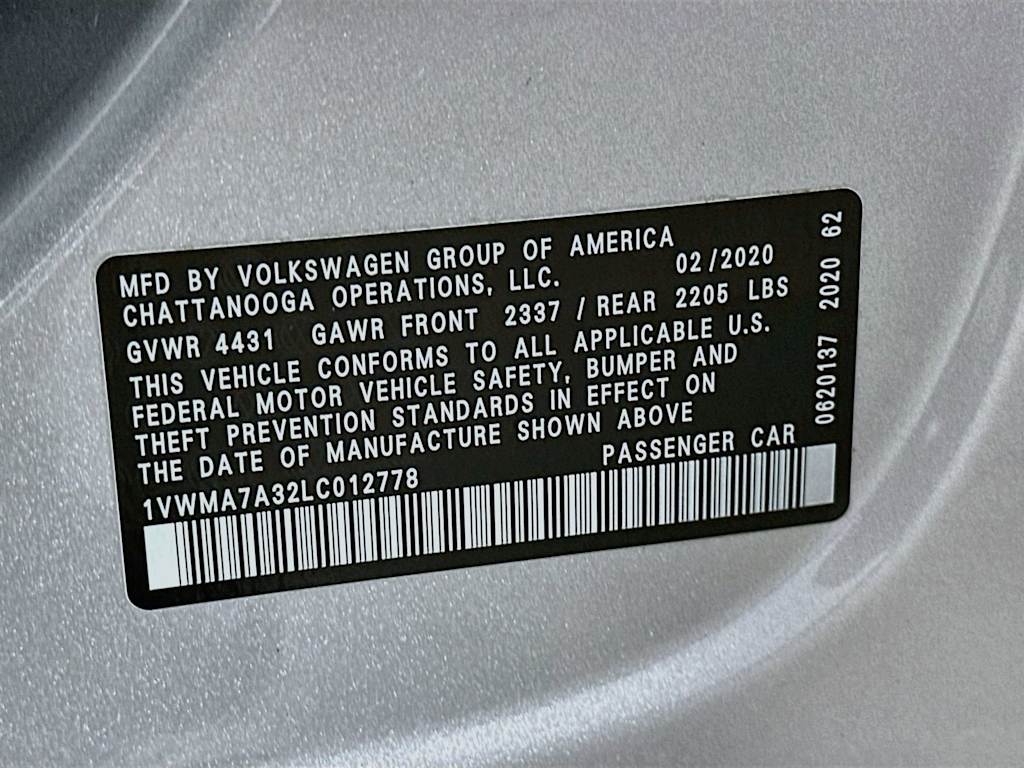 Thumbnail: 2020 Volkswagen Passat - 19