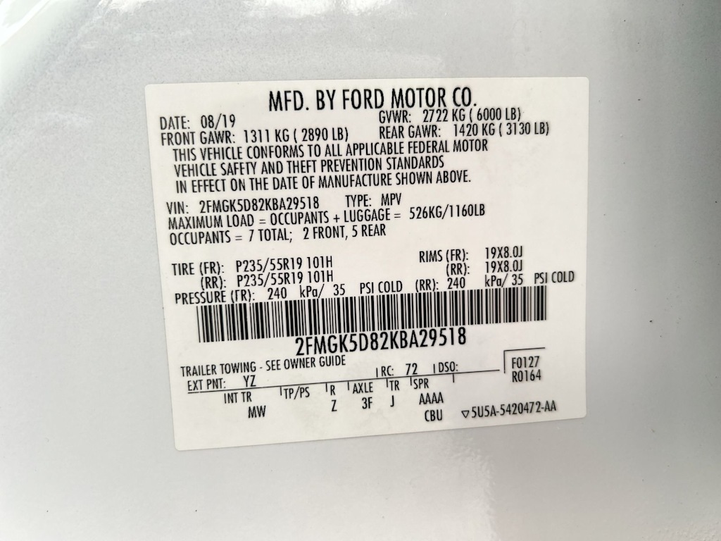 Thumbnail: 2019 Ford Flex - 16