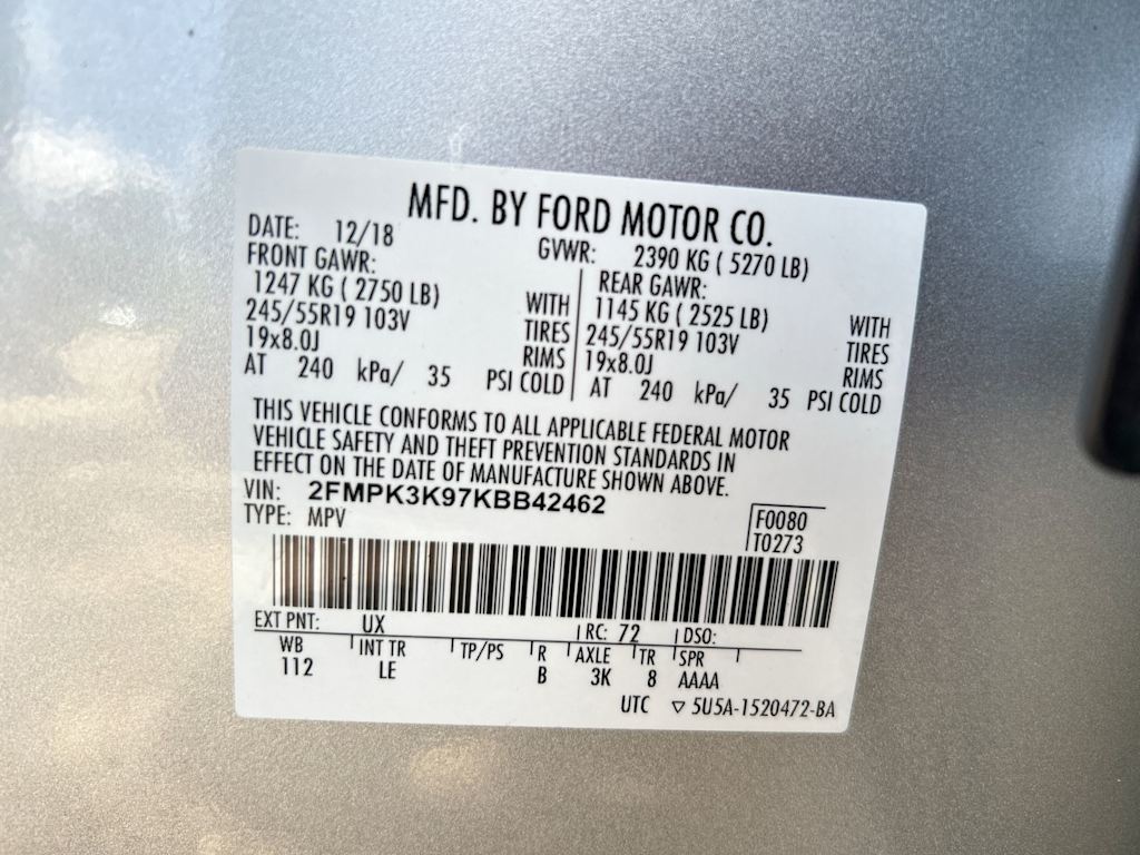 Thumbnail: 2019 Ford Edge - 15