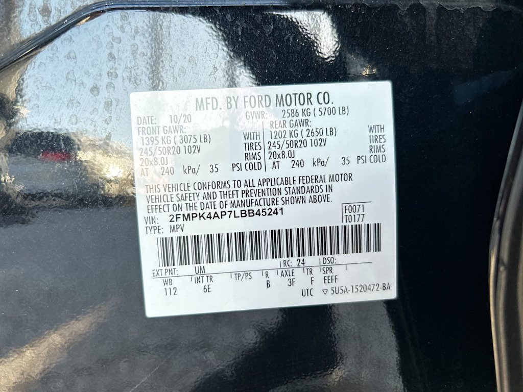 Thumbnail: 2020 Ford Edge - 17