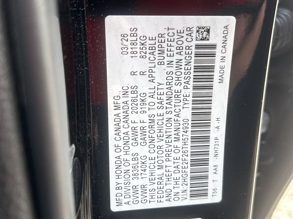 Thumbnail: 2026 Honda Civic - 14