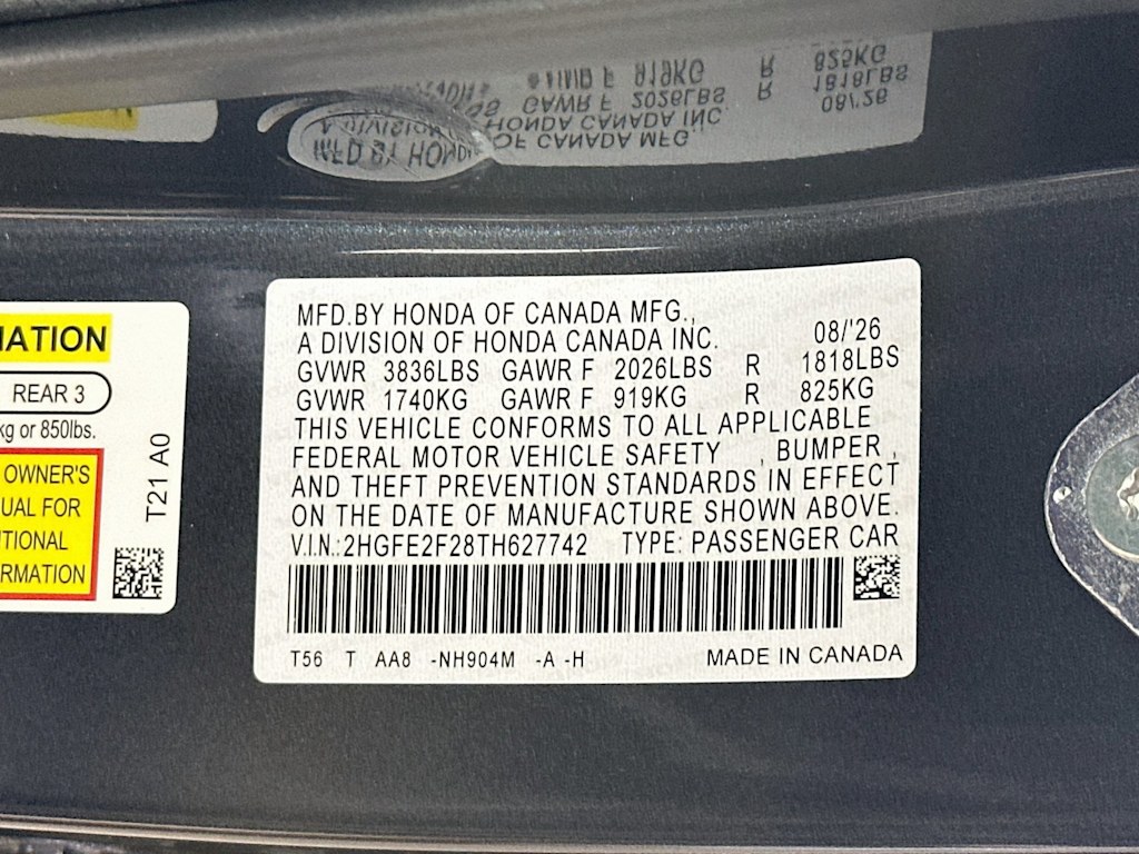 Thumbnail: 2026 Honda Civic - 20