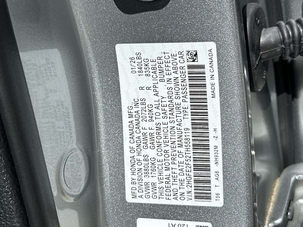 Thumbnail: 2026 Honda Civic - 17