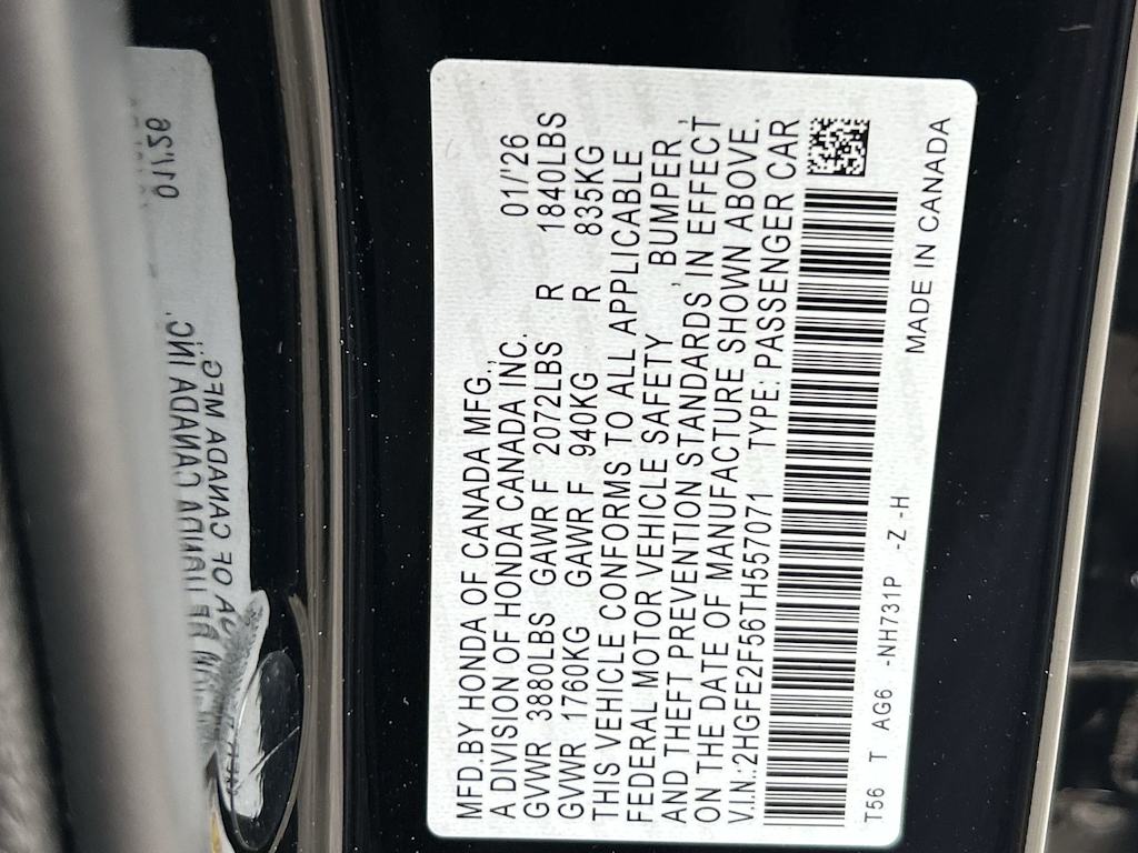 Thumbnail: 2026 Honda Civic - 17