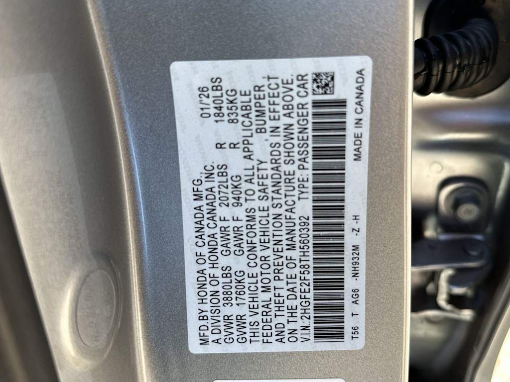 Thumbnail: 2026 Honda Civic - 16