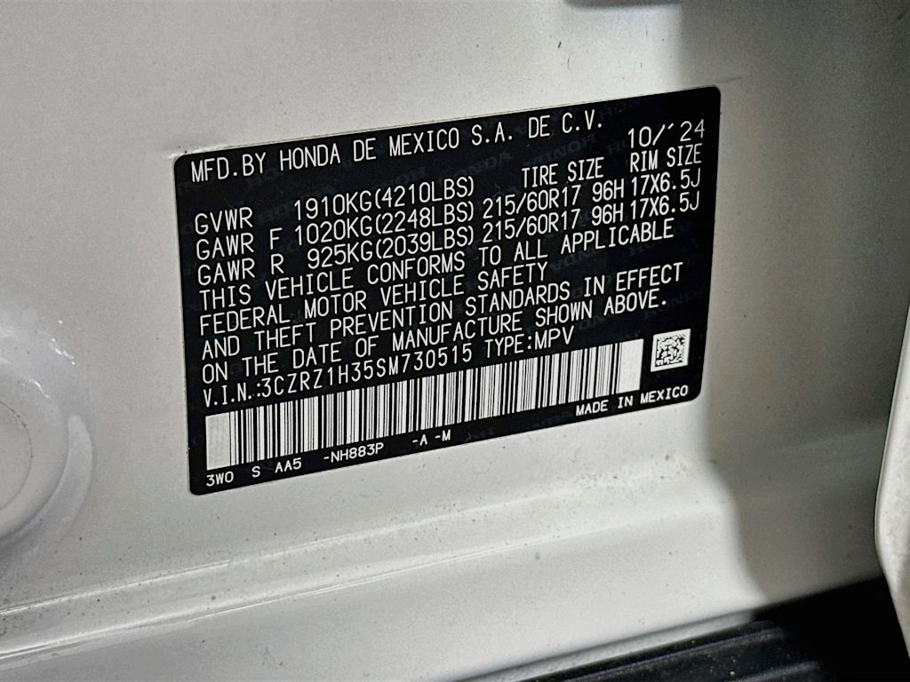 Thumbnail: 2025 Honda HR-V - 21