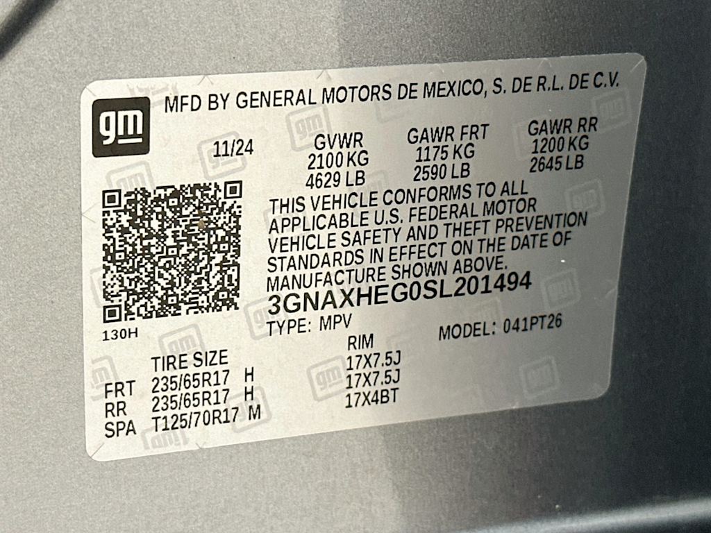 Thumbnail: 2025 Chevrolet Equinox - 20