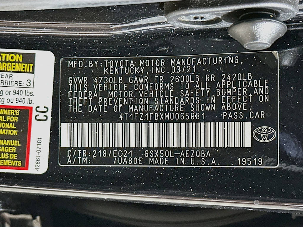 Thumbnail: 2021 Toyota Avalon - 21