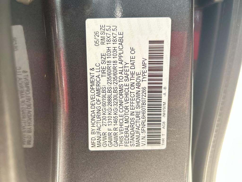 Thumbnail: 2026 Honda Odyssey - 16
