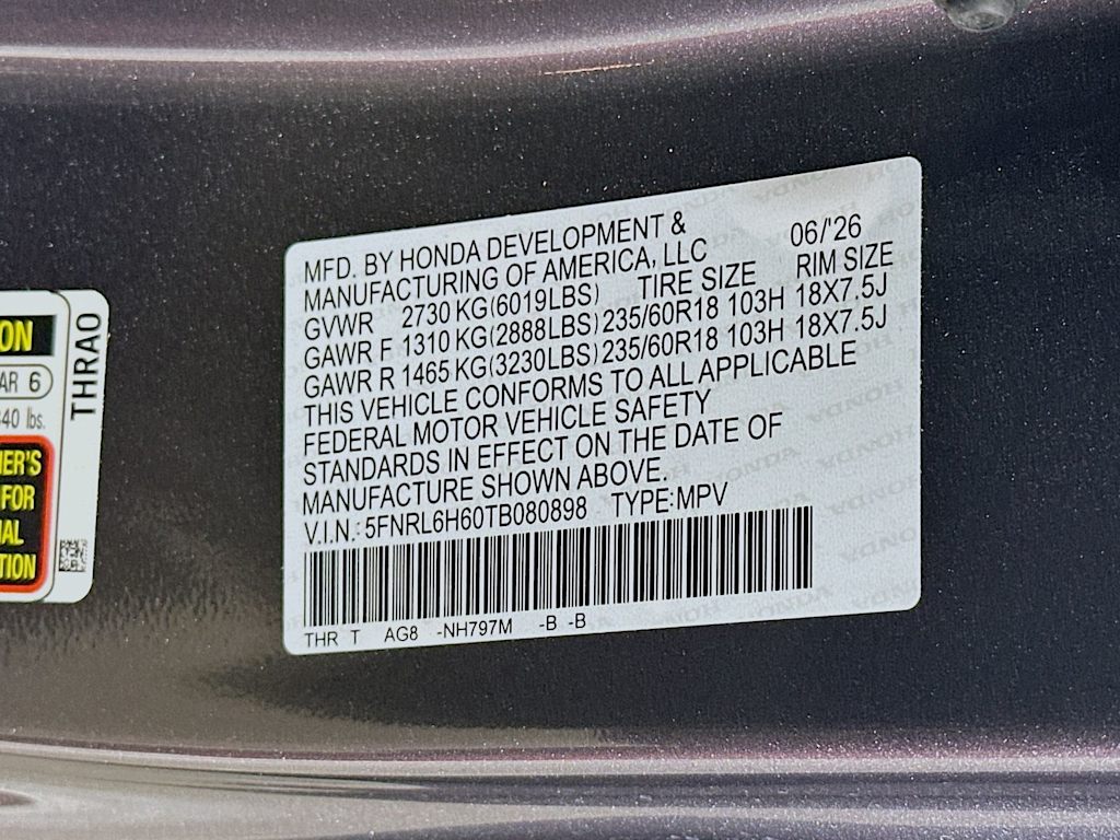 Thumbnail: 2026 Honda Odyssey - 20
