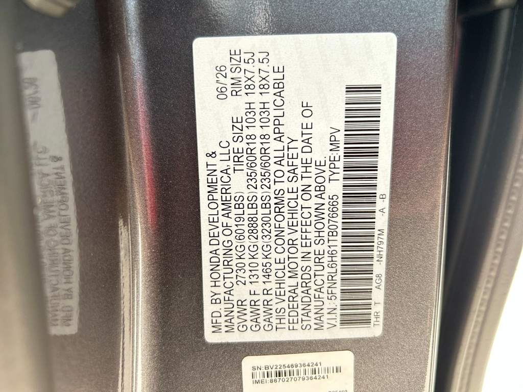 Thumbnail: 2026 Honda Odyssey - 16